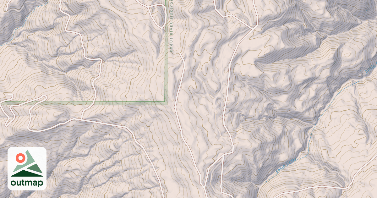 Map of BASIN W.T.