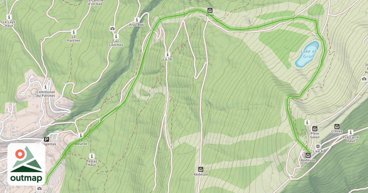 Map of Combe