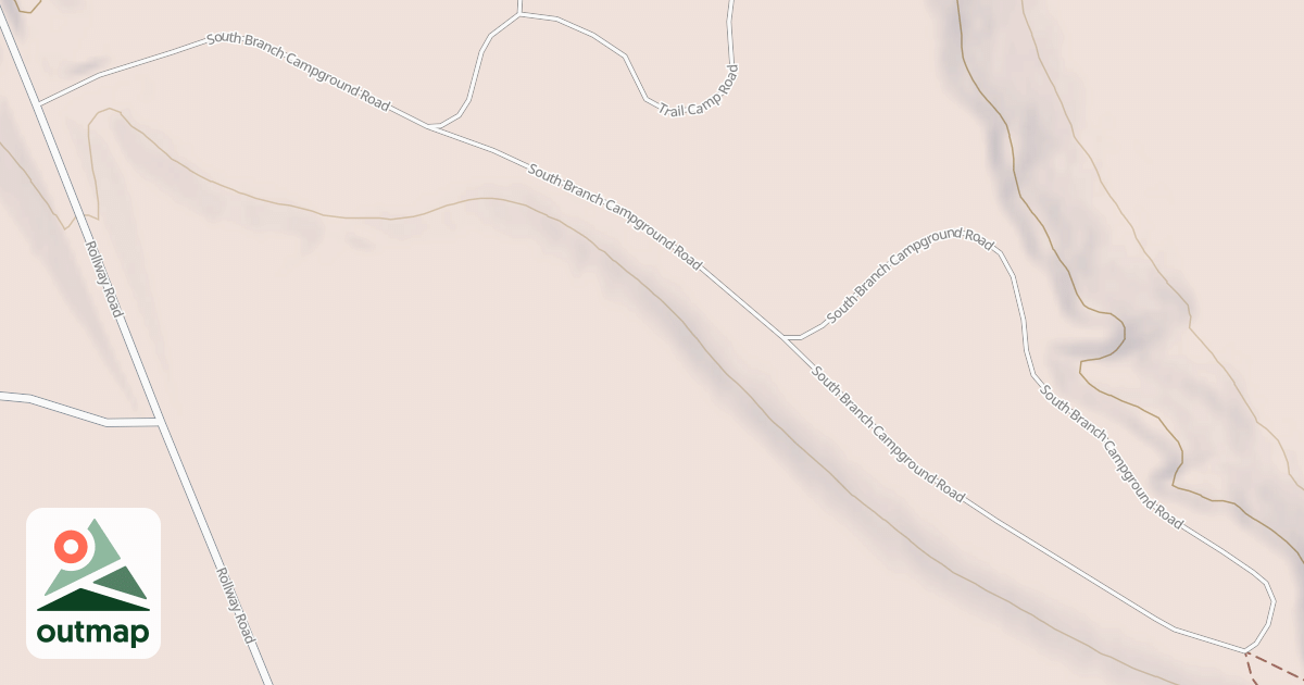 Map of SOUTH BRANCH CAMPGROUND
