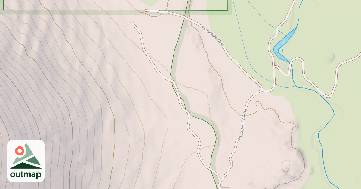 Map of ANCHOR RANCH ROAD