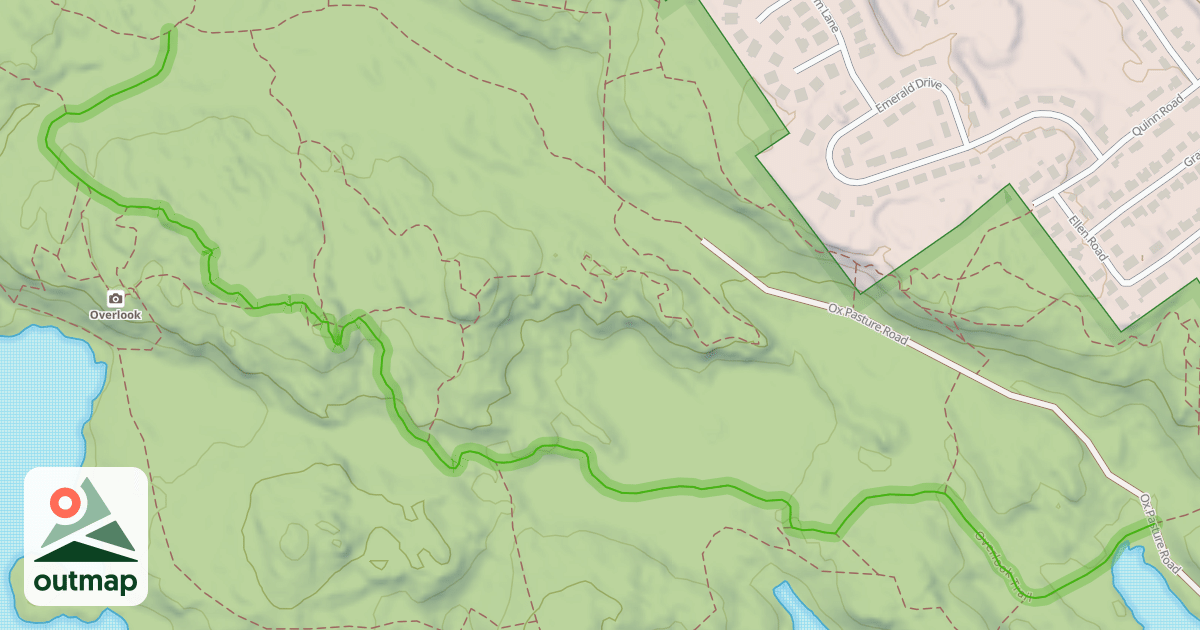 Map of Overlook Trail