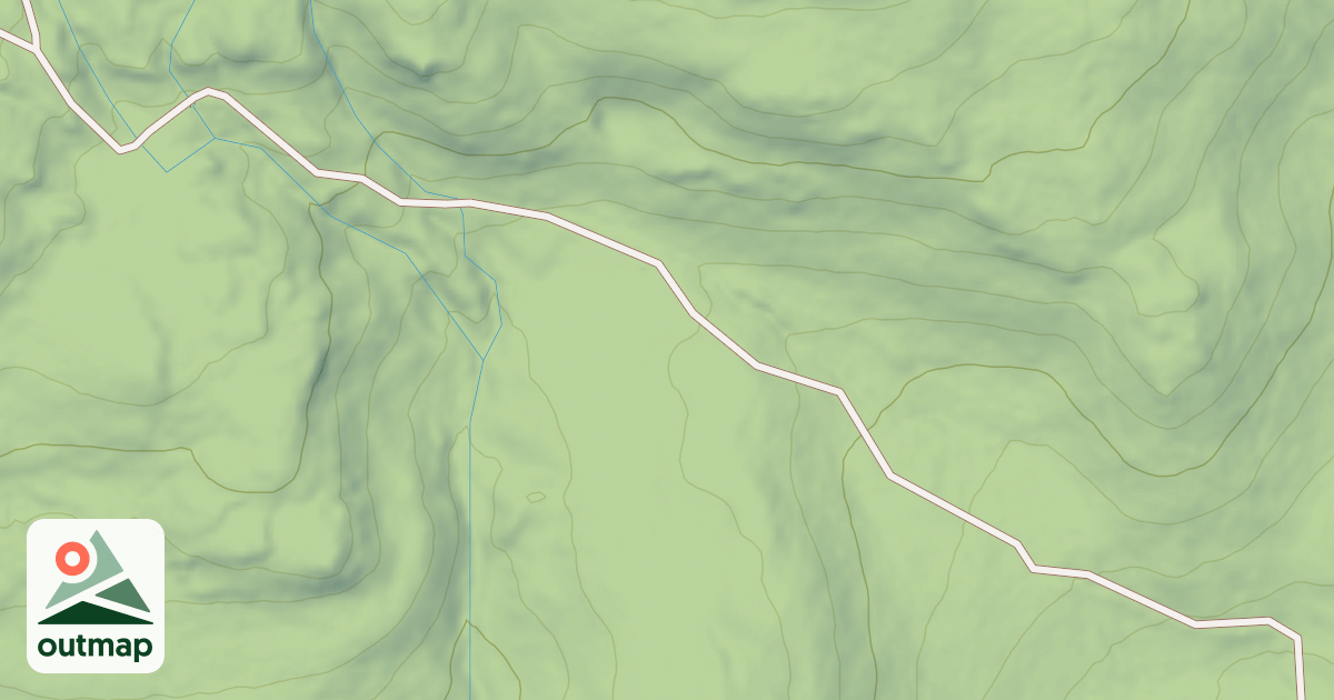 Map of Catamount Trail