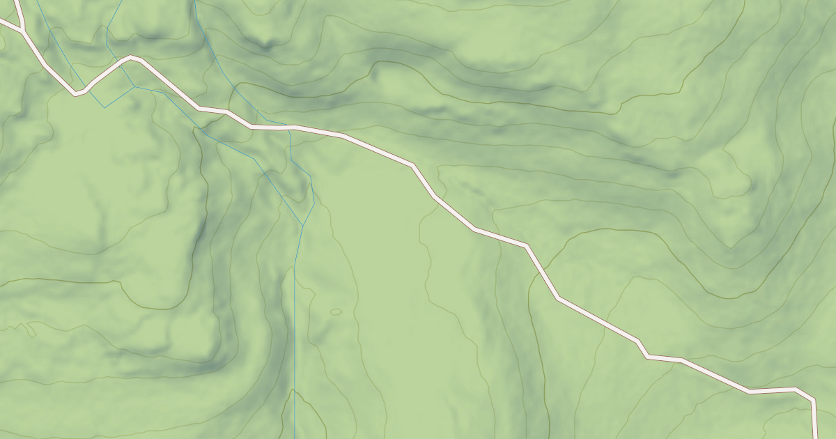 Map preview of Catamount Trail