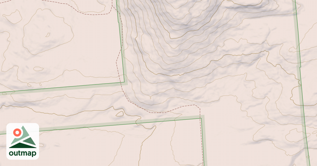 Map of Bellows Lake Trail