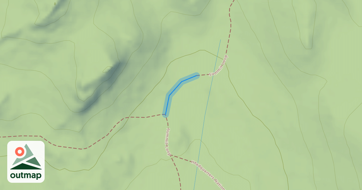 Map of Summit Loop