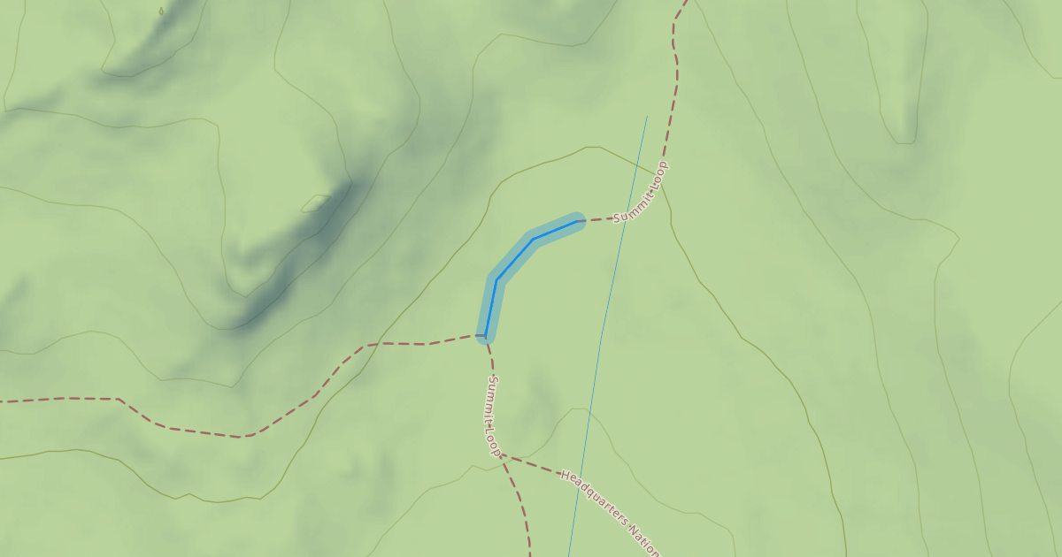 Map preview of Summit Loop