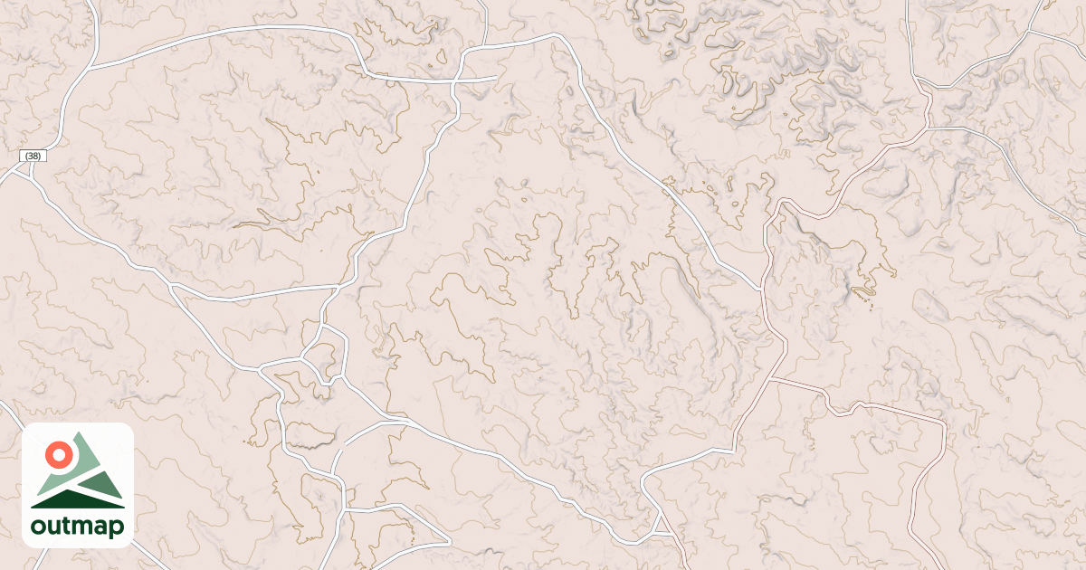 Map of Lake Creek 4