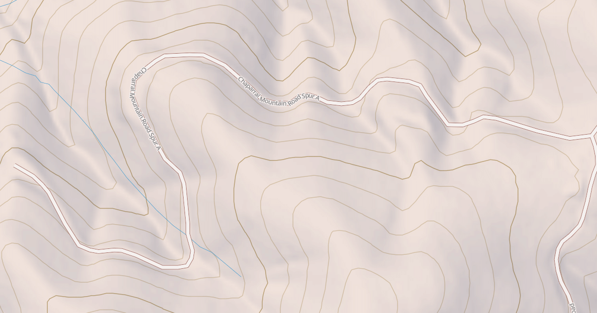 Map preview of CHAPARRAL MTN