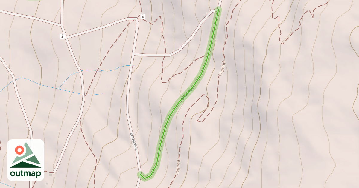 Map of Belvédère