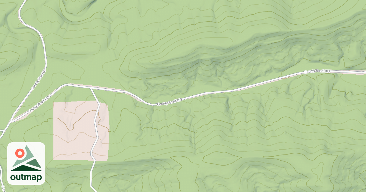 Map of KEENER CREEK