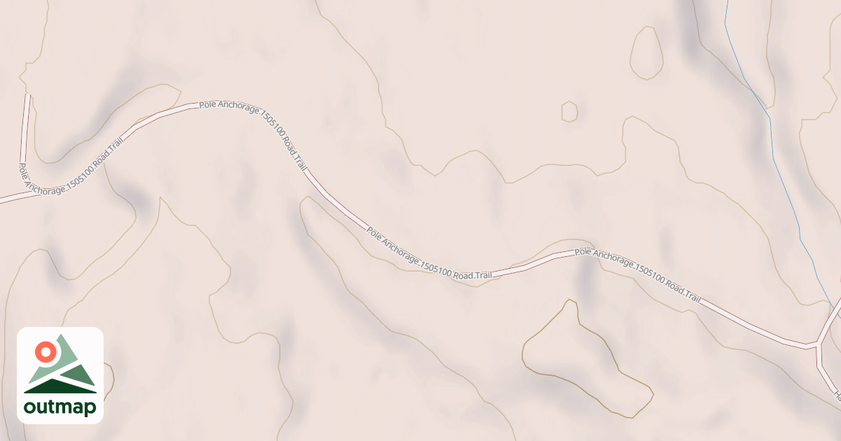 Map of Pole Anchorage 1505100 Road