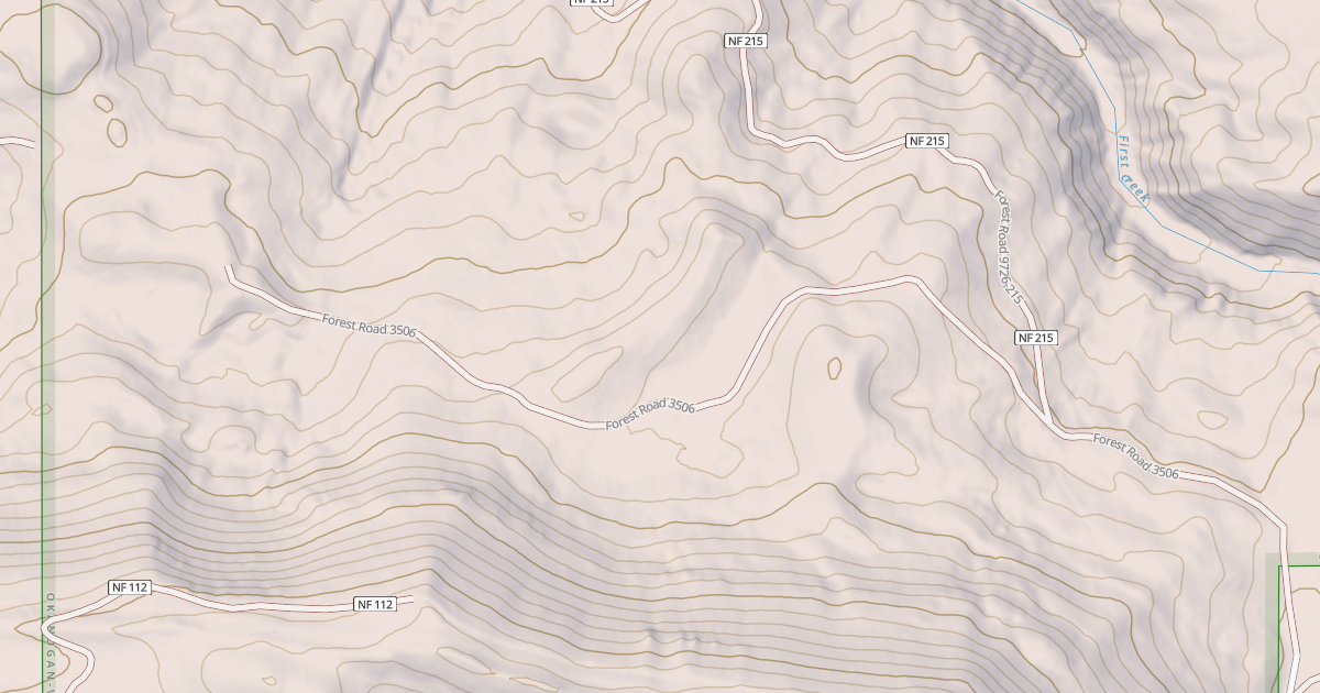 Map preview of GREEN CANYON ROAD
