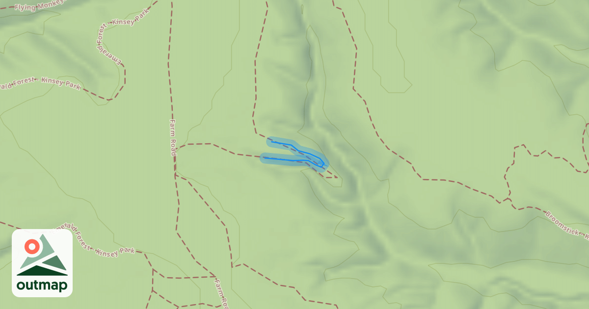Map of Horse Overlook - Kinsey Park
