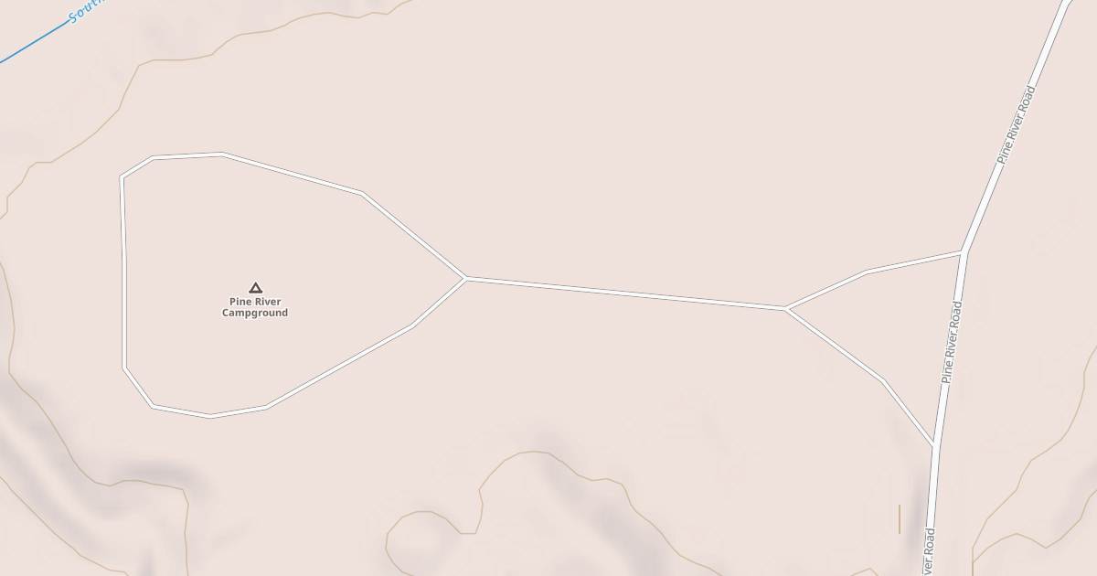 Map preview of PINE RIVER CAMPGROUND