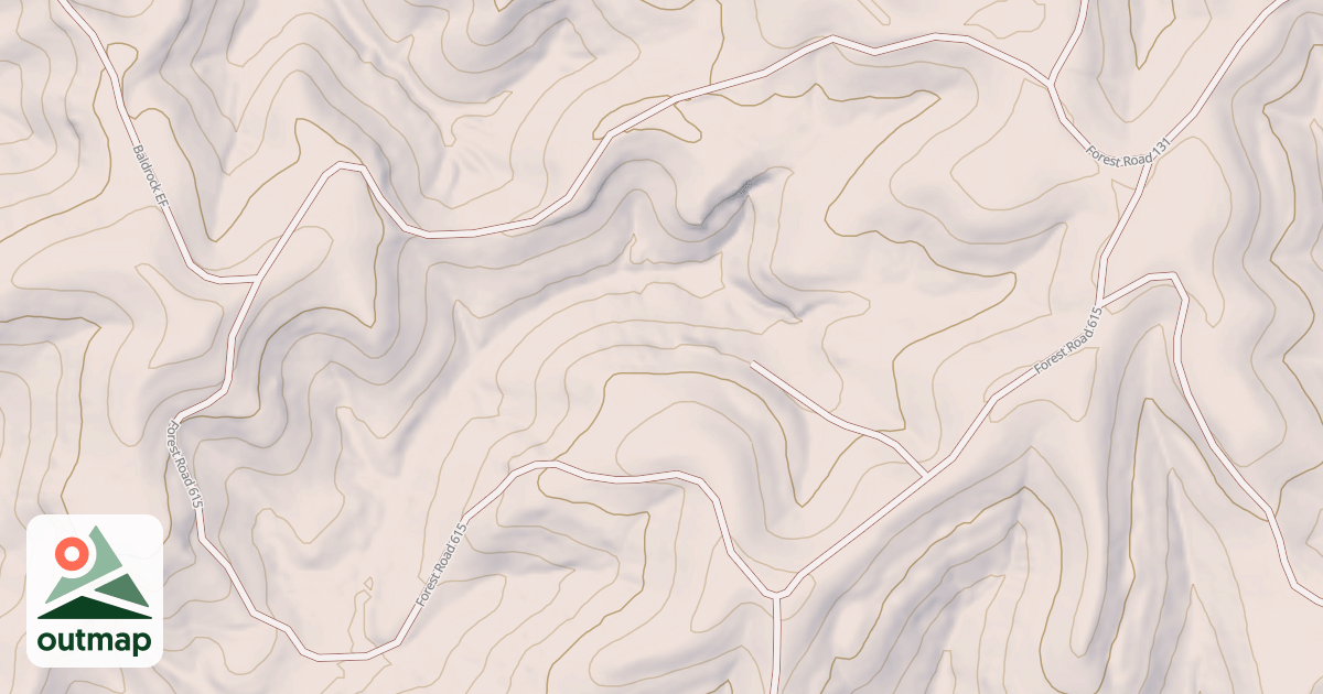 Map of SLICK ROCK