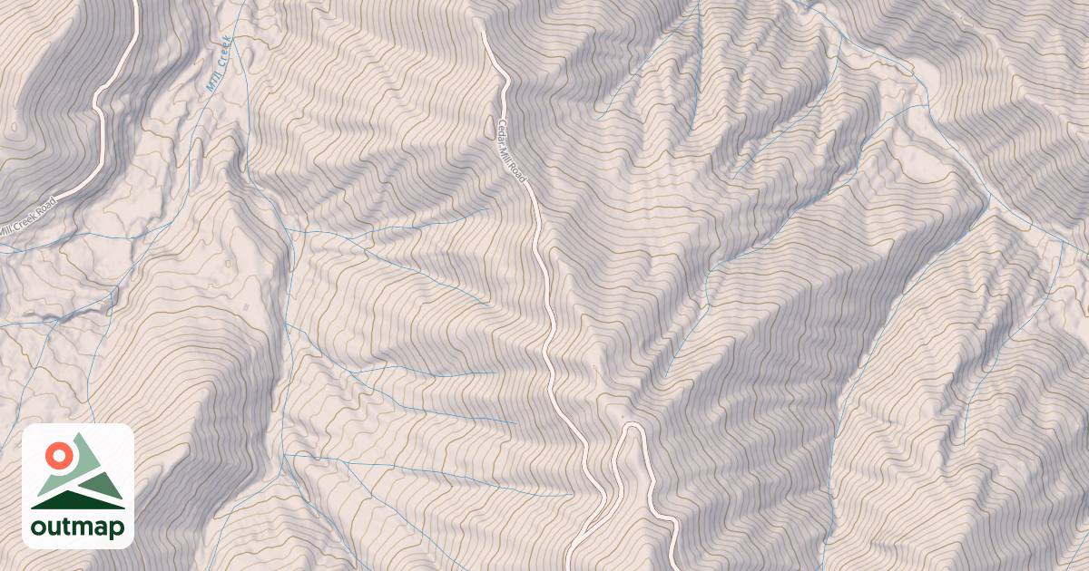 Map of CEDAR MILL