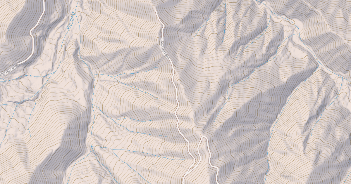 Map preview of CEDAR MILL