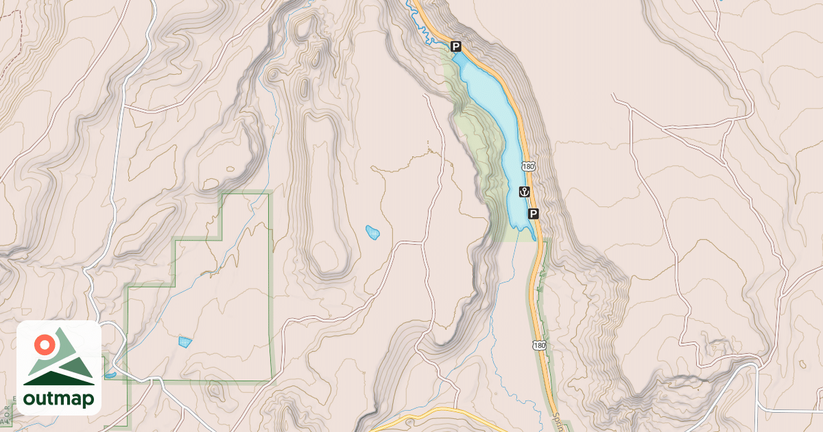 Map of USFS National Forest System Roads {77725834-CA50-4FE1-8CFB-45C0E5252ED8}