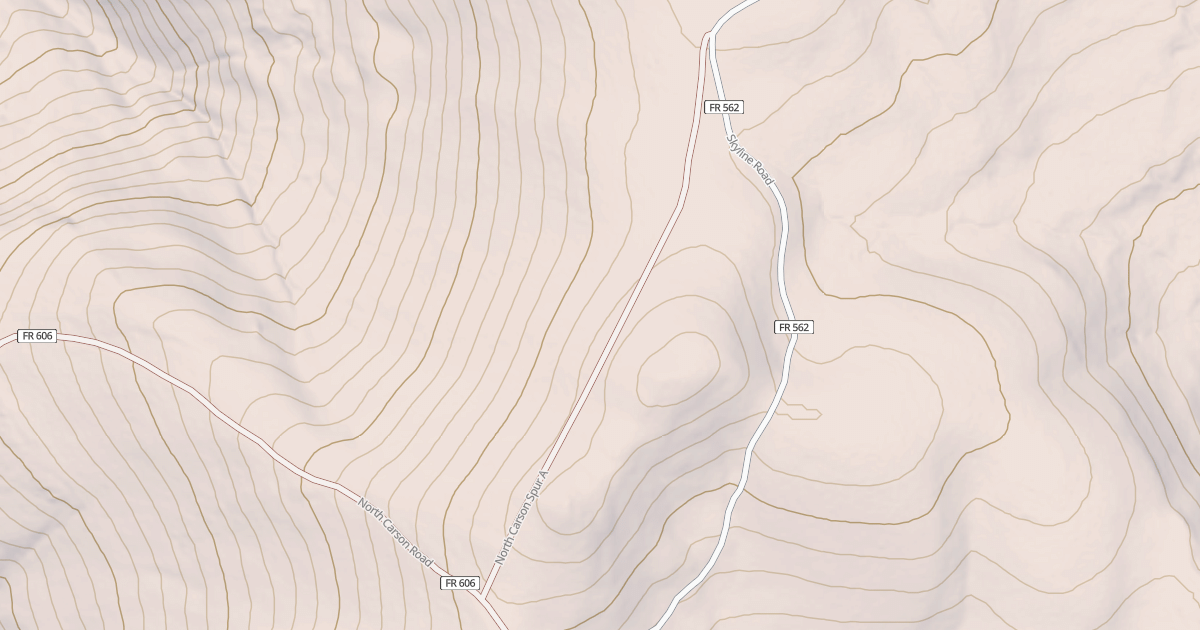 Map preview of NORTH CARSON SPUR A