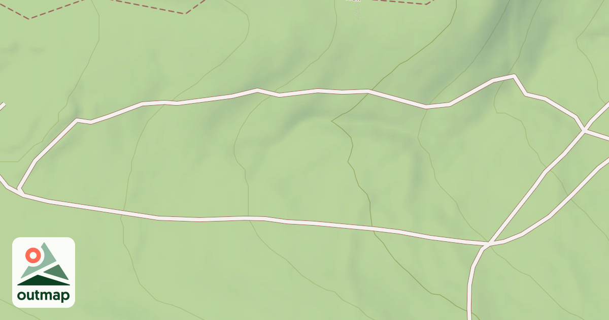 Map of Whiskey Springs Trails