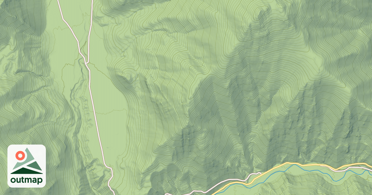 Map of ELK MOUNTAIN