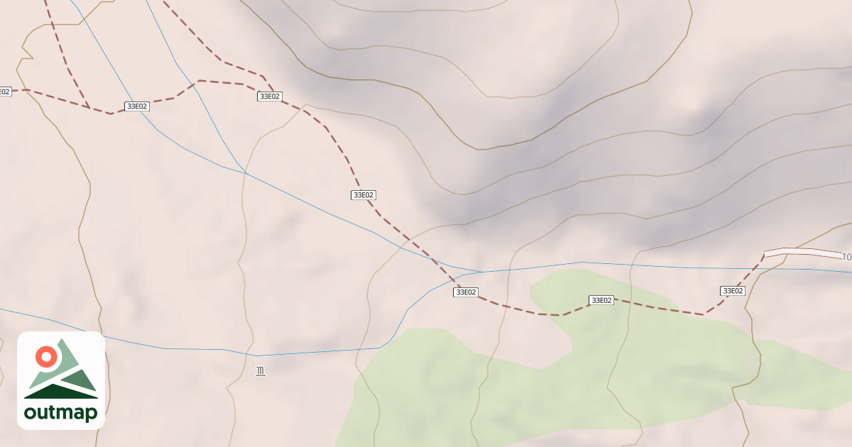 Map of Birch Lake