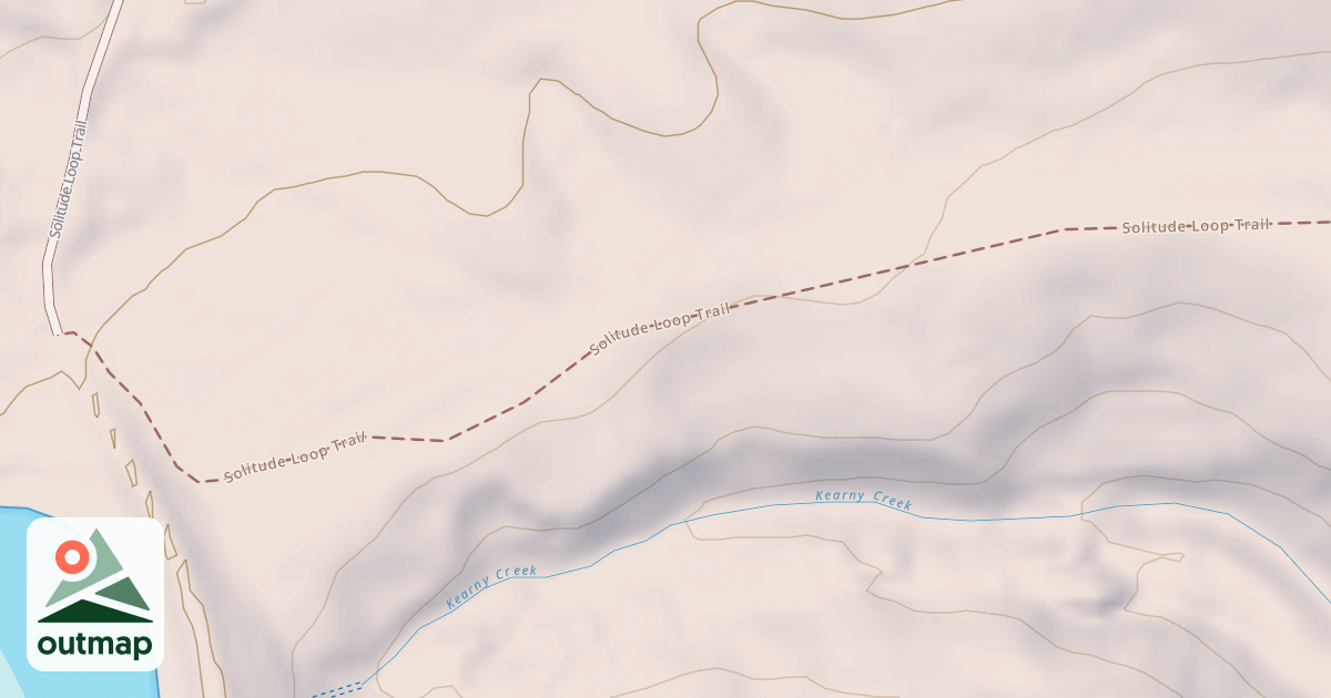 Map of Solitude Loop