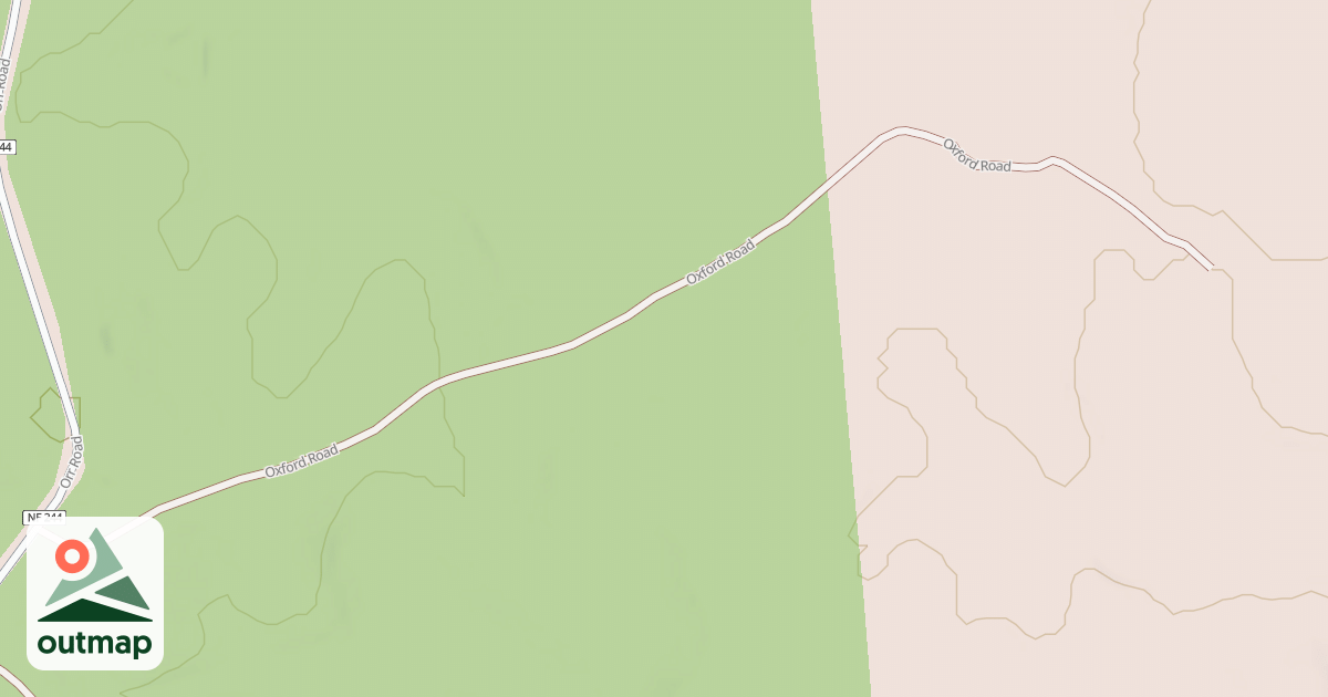 Map of OXFORD