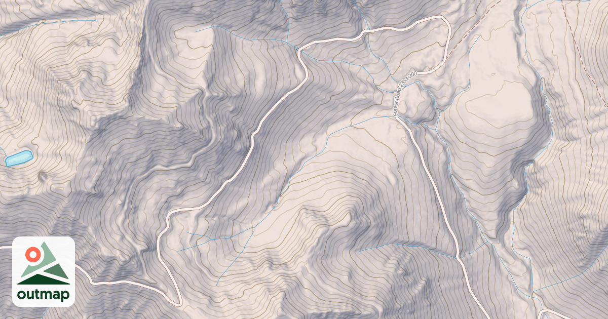 Map of 1245