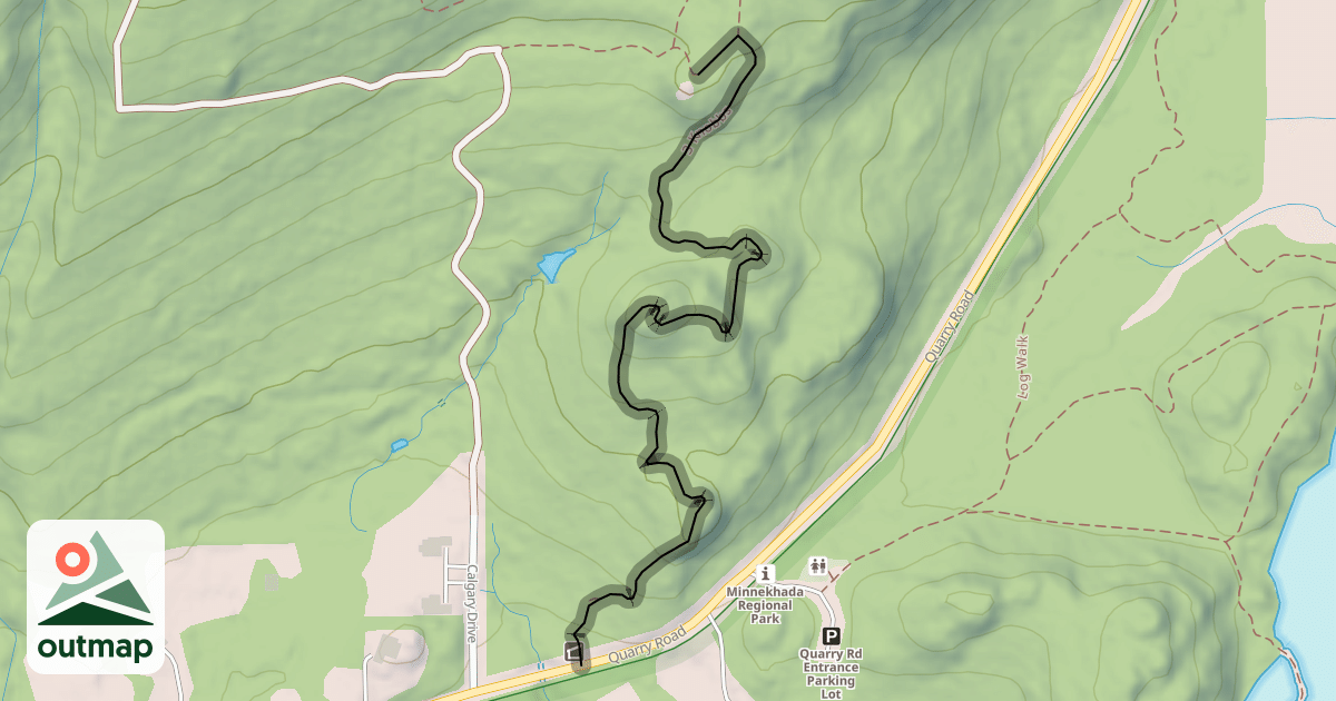Map of 3 Knobbs