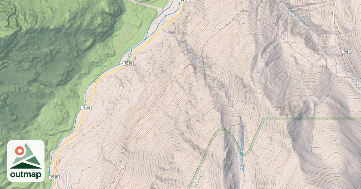 Map of Chockwich