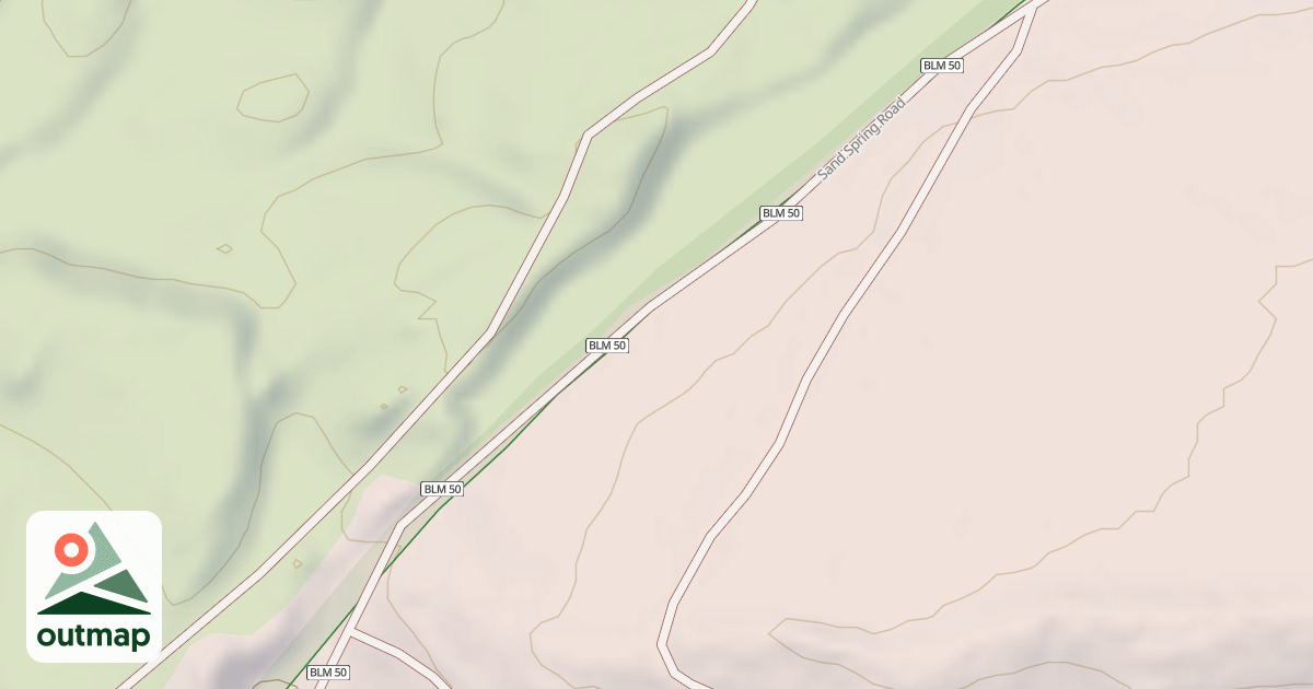 Map of BLM National GTLF Public Motorized Roads 0f3043a2-2984-4aef-b884-990560a956a6