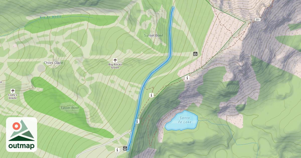 Map of Sunset