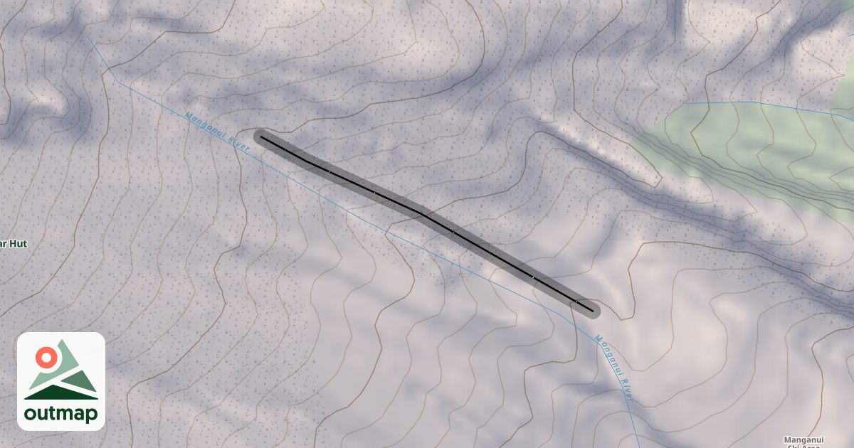 Map of Number 3 Gully