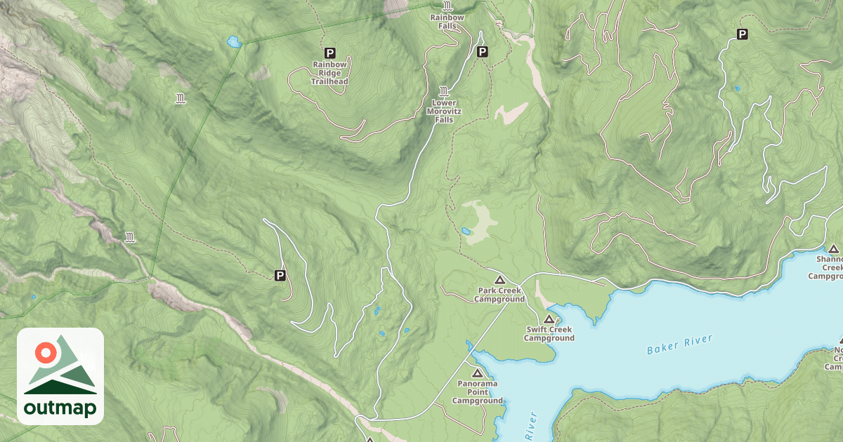 Map of MARTEN LAKE