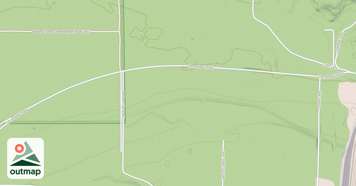 Map of GRANITE PLANTATION