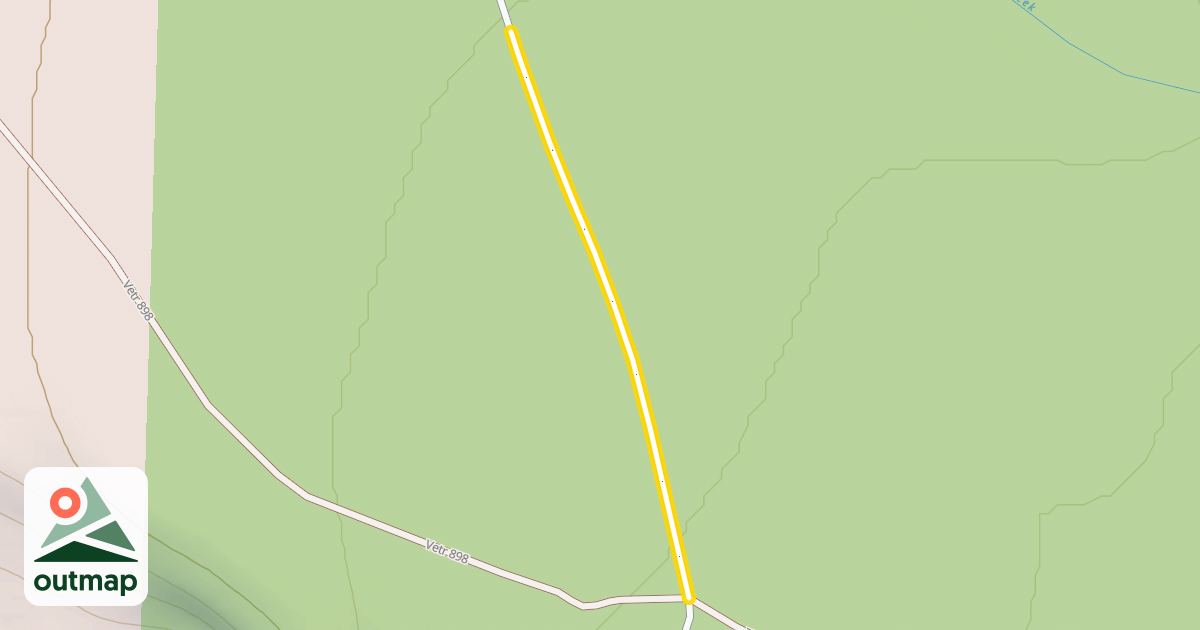 Map of Thousand Springs Road
