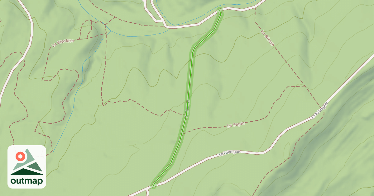 Map of La Rampe