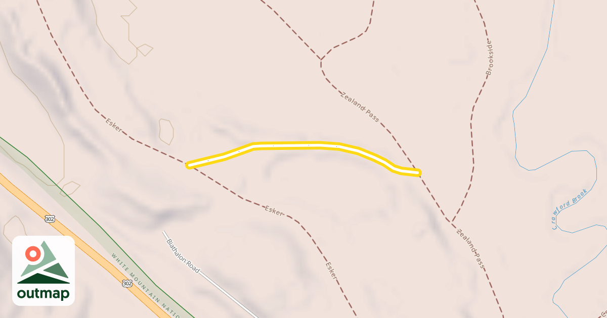 Map of Biathlon Street