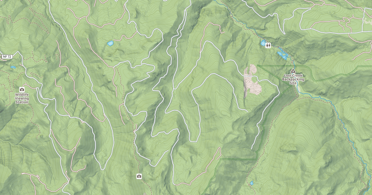 Map preview of GEORGE CREEK