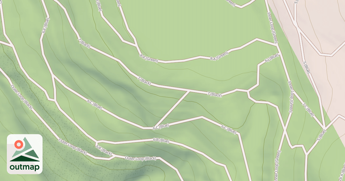 Map of Rock Run ATV Trails