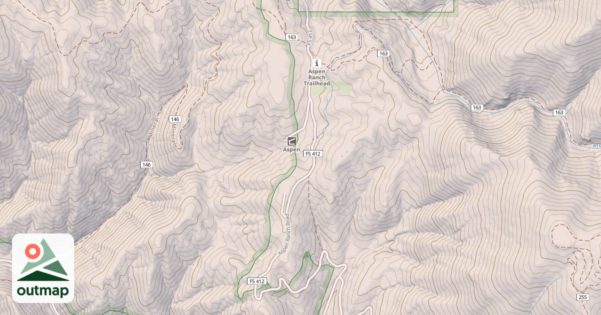 Map of ASPEN RANCH