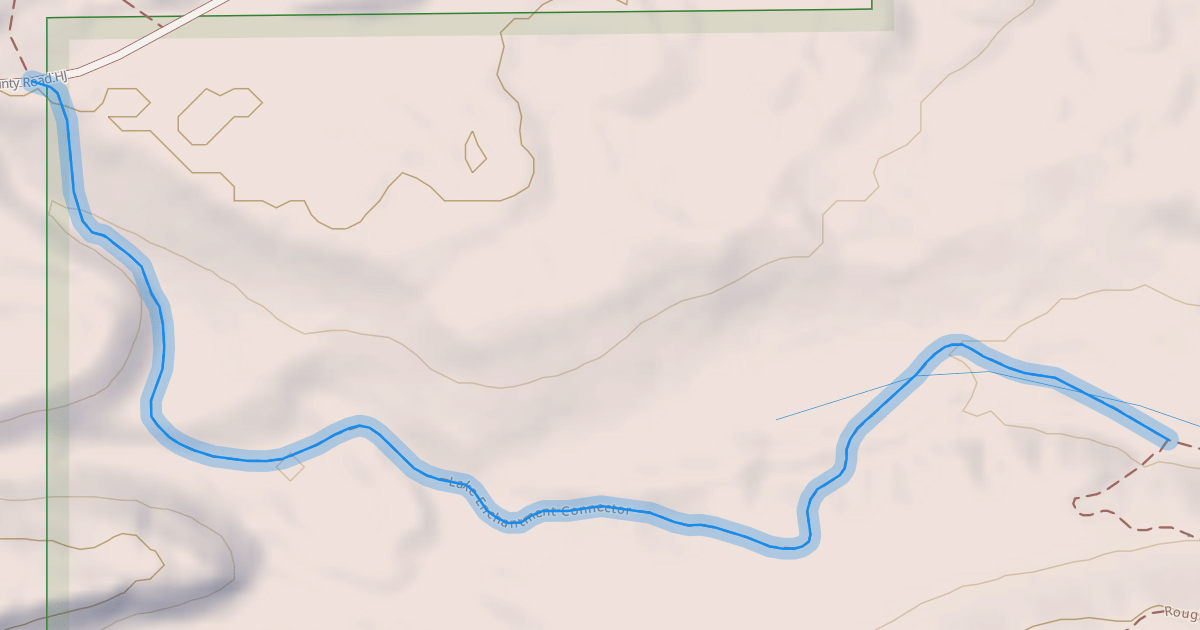 Map preview of Lake Enchantment Connector