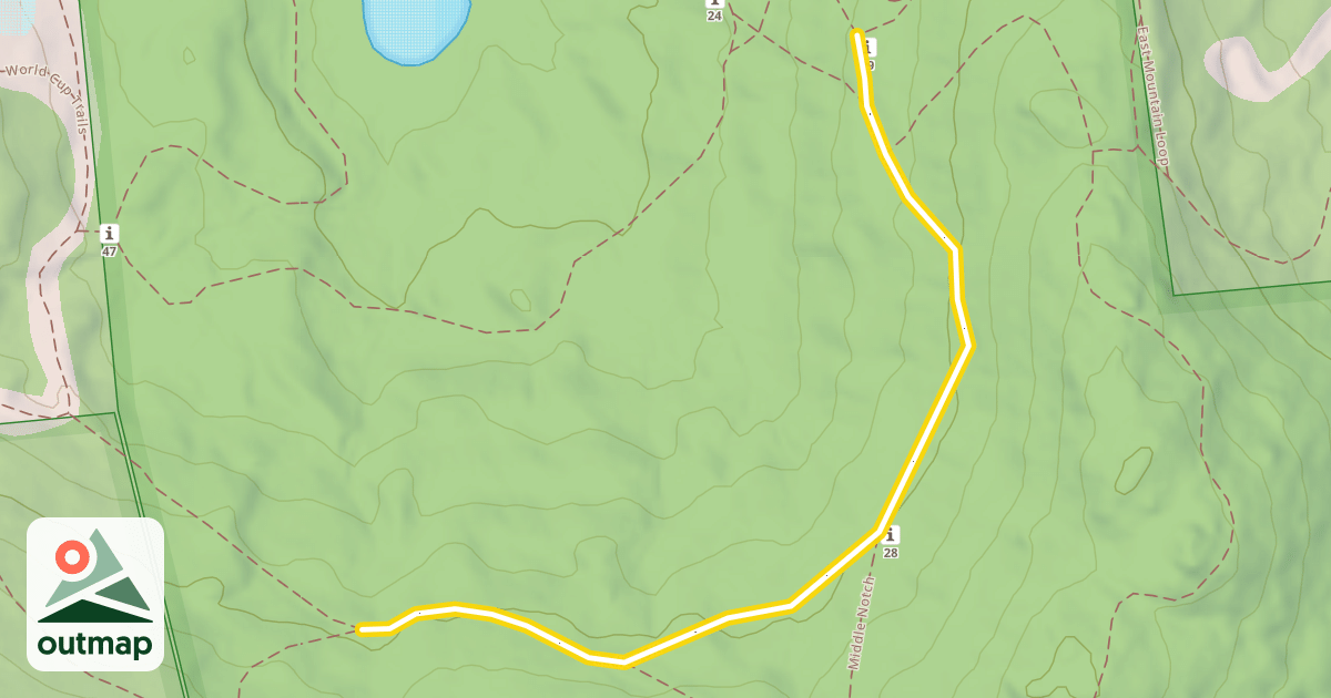 Map of Ladies 5K