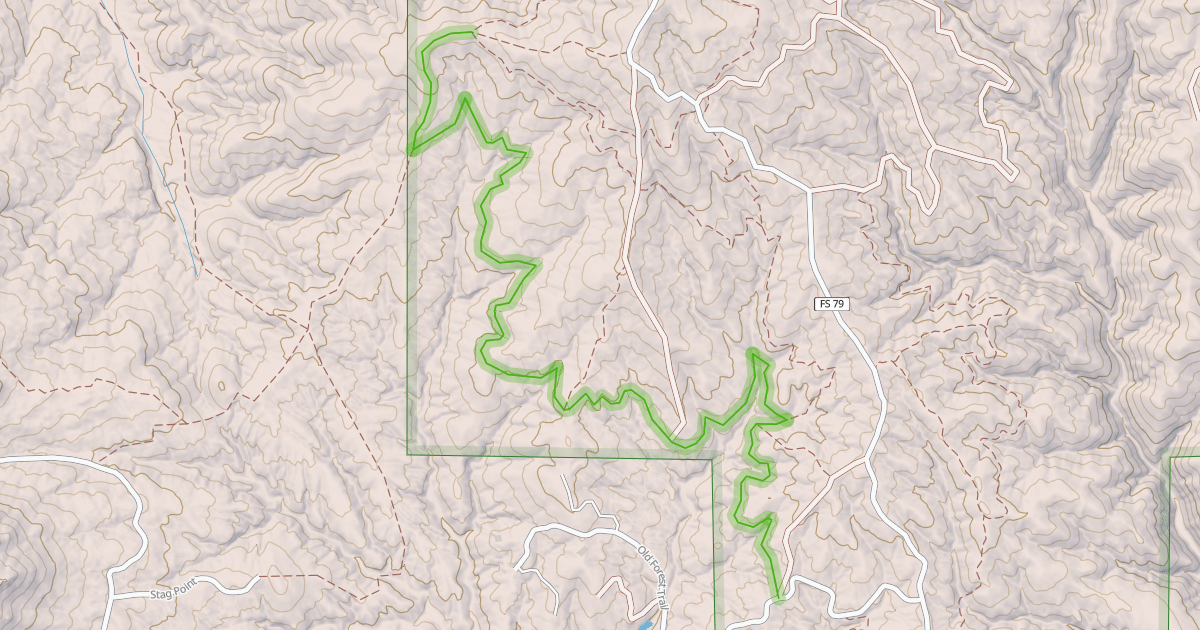 Map preview of Vespa Trail
