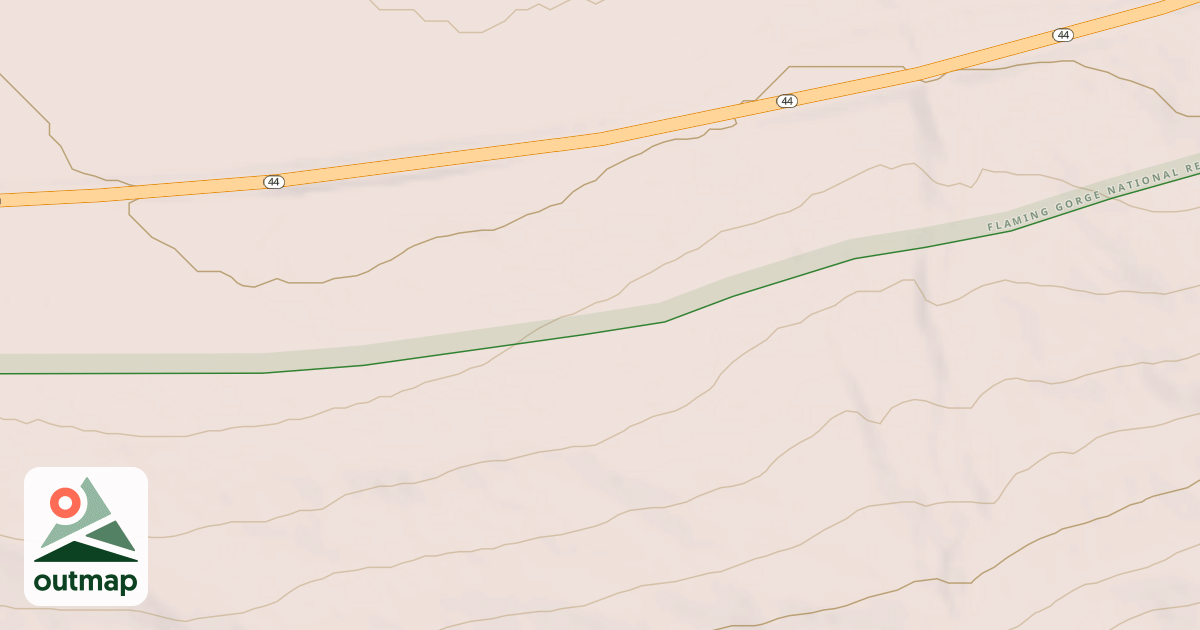 Map of Don Hatch Memorial Snowmobile