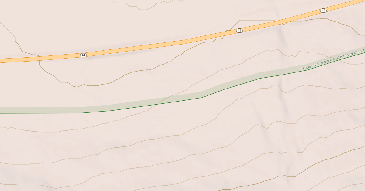 Map preview of Don Hatch Memorial Snowmobile