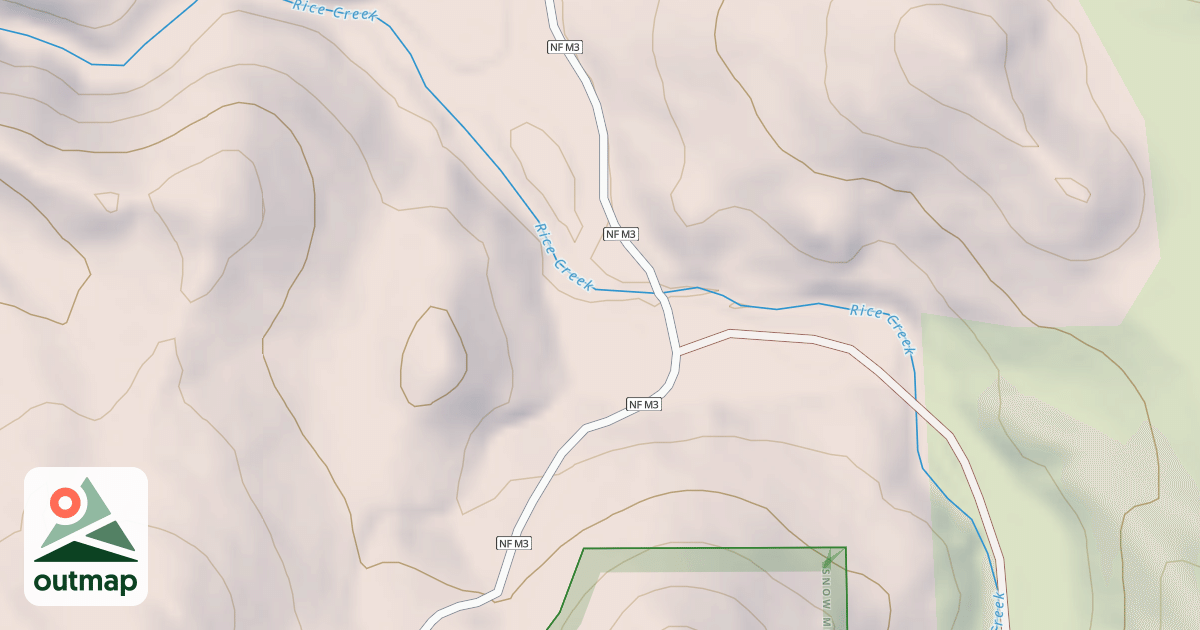 Map of GROUSE SPRINGS-BEAR CREEK