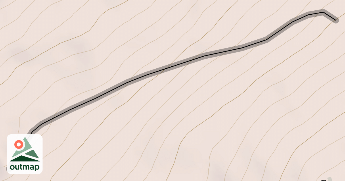 Map of Lower Darkside Traverse