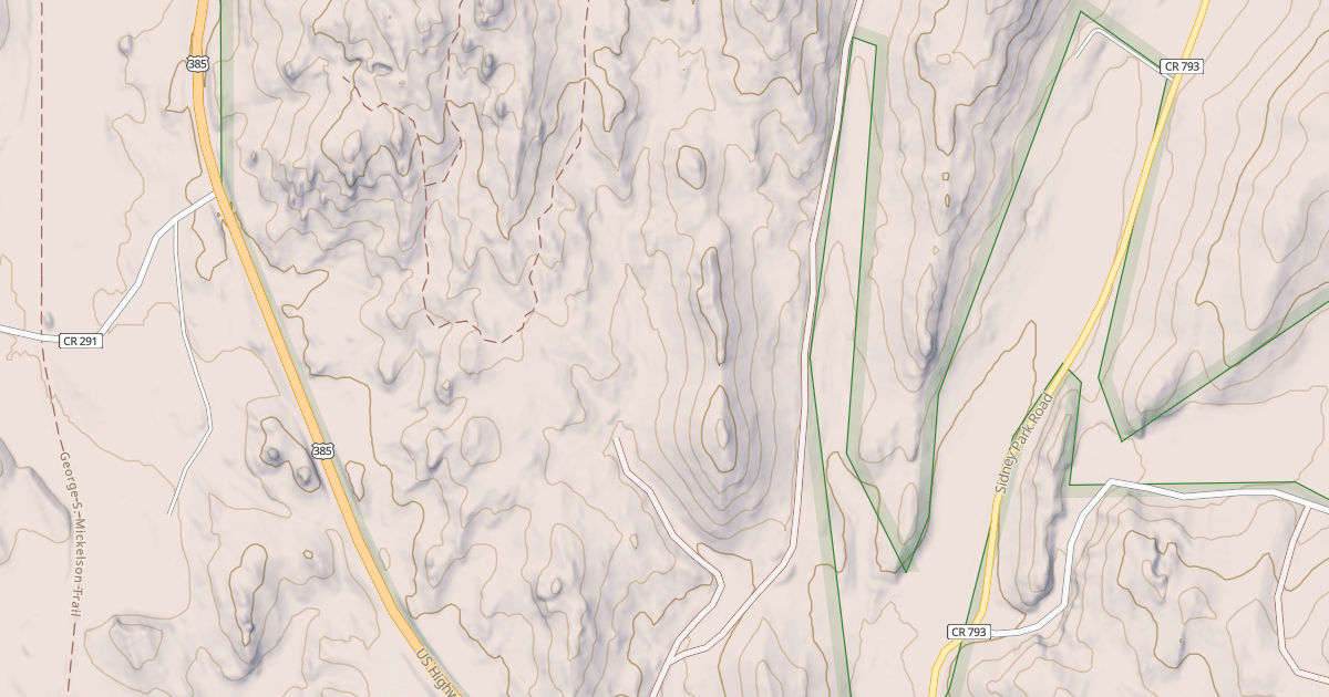 Map preview of BEECHER ROCK BR 1A